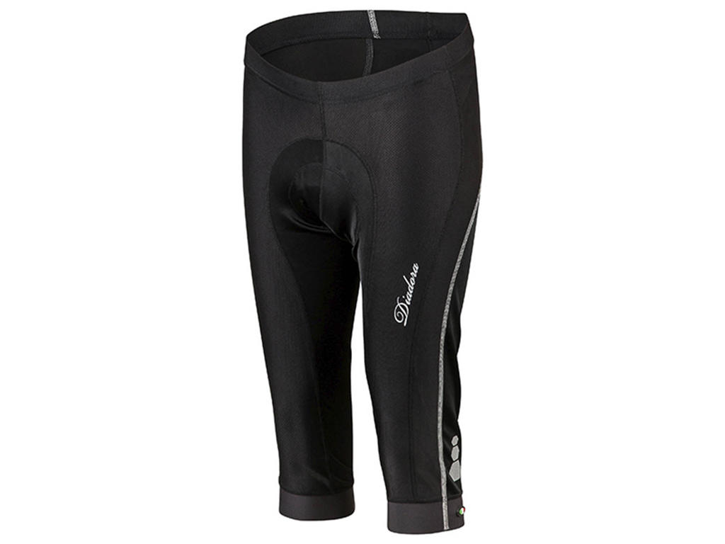 Diadora Pirat - Cykelknickers med pude - Dame - Sort