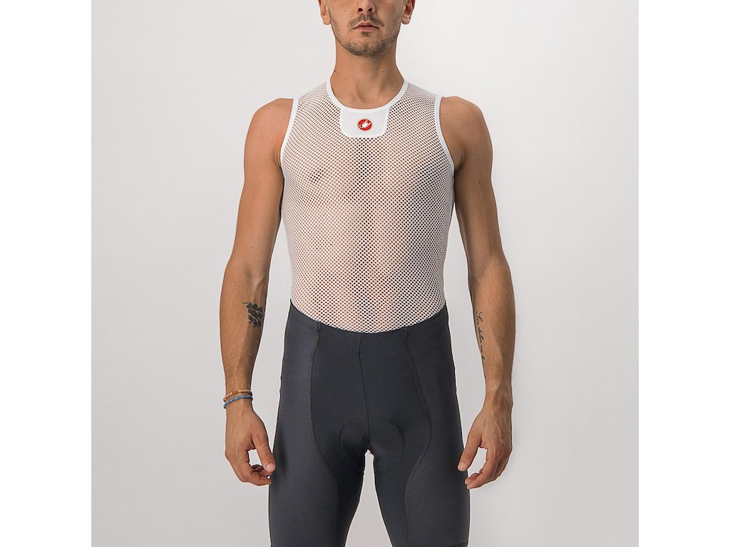 Castelli Core Mesh 3 Ærmeløs Cykeltrøje Hvid