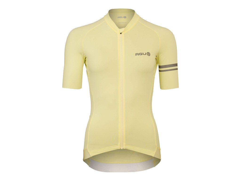 AGU Solid Performance Jersey - Cykeltrøje - Korte ærmer - Dame - Celestal Yellow - Str. XS