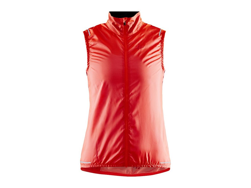 Craft Essence Light Wind Vest Womens Orange Craft Essence Light Wind Vest Womens Orange