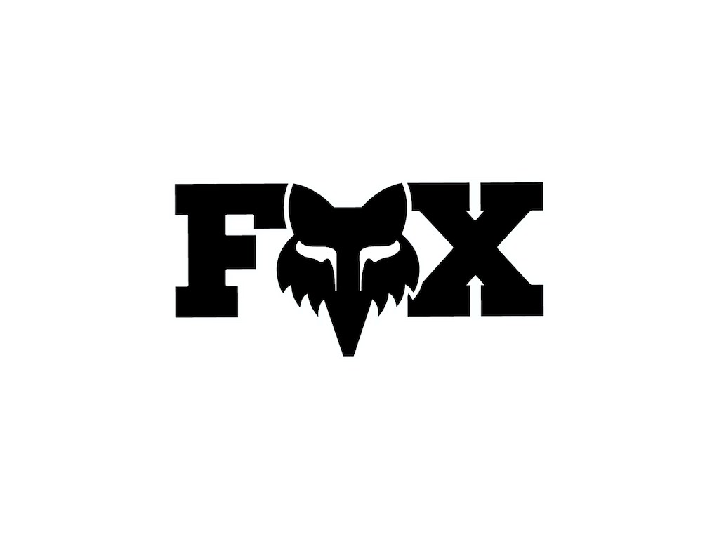FOX Head Klistermærke 3"