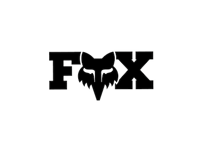 FOX Head Klistermærke 3"