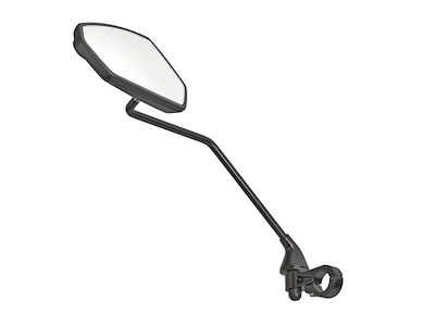 Ergotec M-77LV Sidespejl venstre - Sort