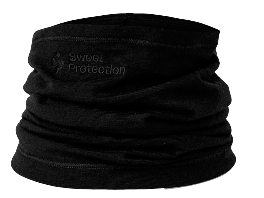 Sweet Protection Merino Tube - Halsedisse - Sort - One Size