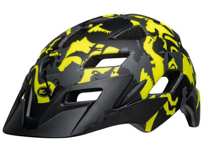 Bell Sidetrack MIPS - Cykelhjelm junior Str. 50-57 cm - Mat sort camos