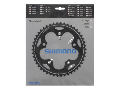 Shimano Cyclecross - 46 tands klinge - BCD110 - Sort - FC-CX50