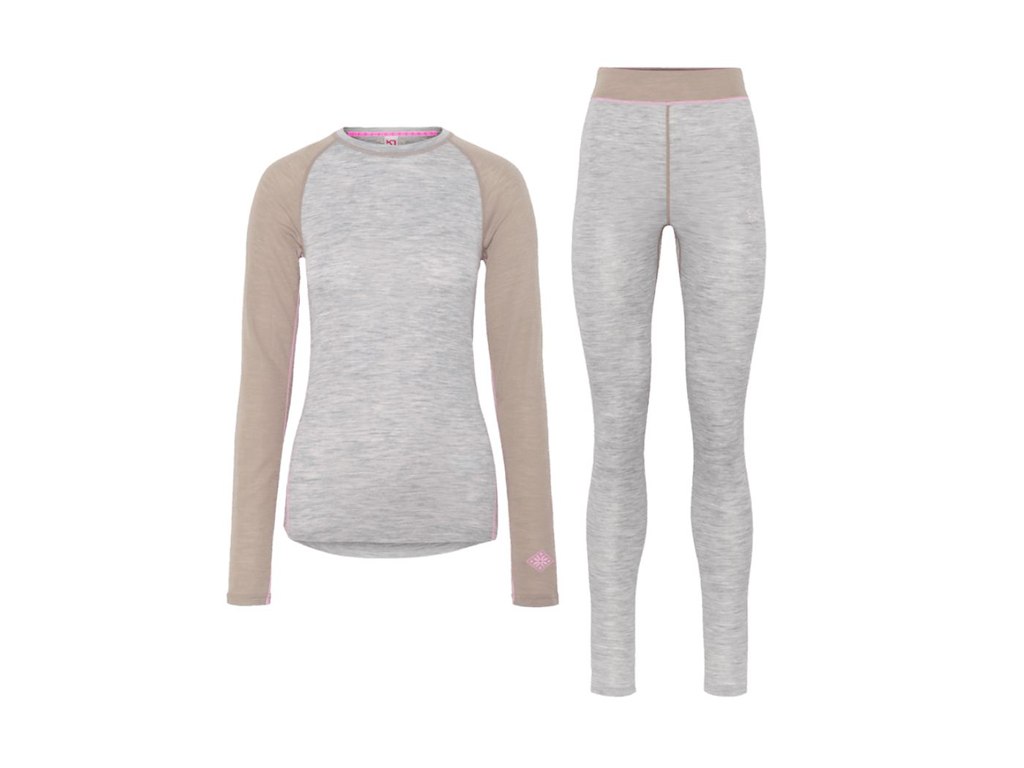 Kari Traa Kaia Base Layer Sæt - Base Layer - Grå - Str. L