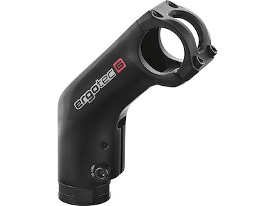 Ergotec High Barracuda i Frempind Citybike ø31,8mm 90mm lang - Safety level 6 - Sort