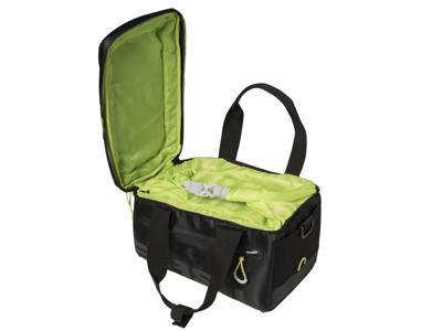 Basil Miles Trunkbag - Cykeltaske til bag - 7 liter - Black lime