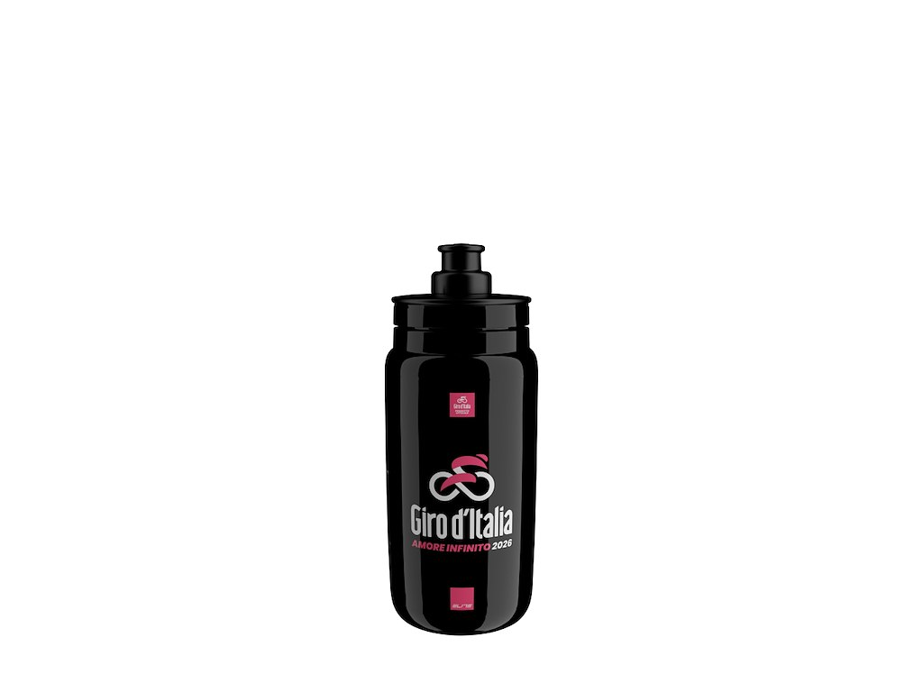 Elite Fly teams 2026 - Drikkedunk 550ml - Giro d'Italia Black Map