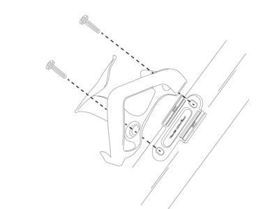 Ryder Slyder - Holder med 2 hylstre til 16 grams Co2 patroner