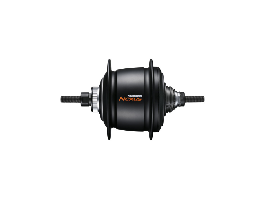 Shimano Nexus - Bagnav med 8 gear og til skivebremse - Type: SG-C60018-D-AL - Sort