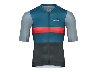 Willing Able Cykeltrøje Korte Ærmer Blue Blaze Herre