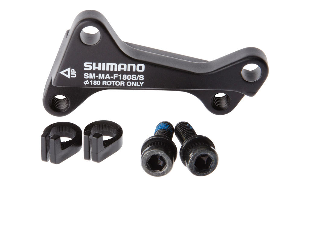 Shimano Adapter til forbremsekaliber - 180mm rotor - Standard
