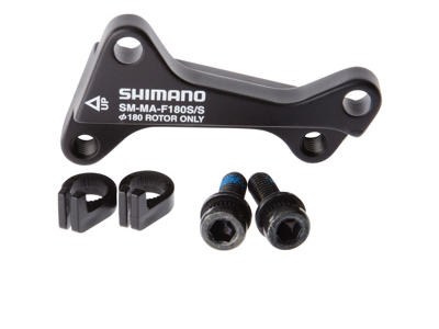 Shimano Adapter til forbremsekaliber - 180mm rotor - Standard