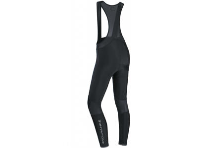 Endurance Jayne Semi Windblock XQL - Cykeltights m. seler - Dame - Sort