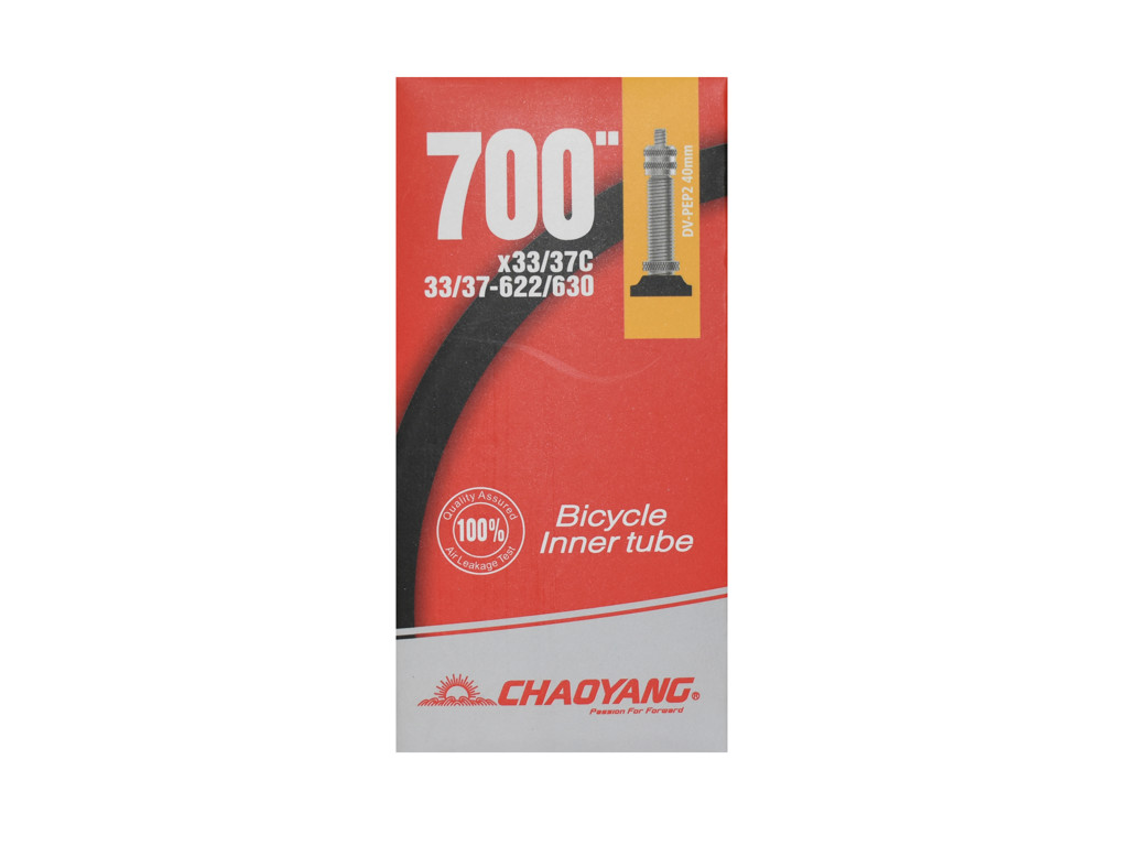 Chaoyang Slange 700 x 18-23C med 40mm lang Dunlop ventil
