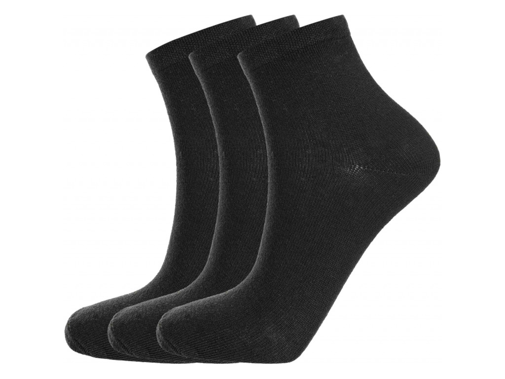 Endurance Mallorca Quarter - Strømper - 3 pak - Sort