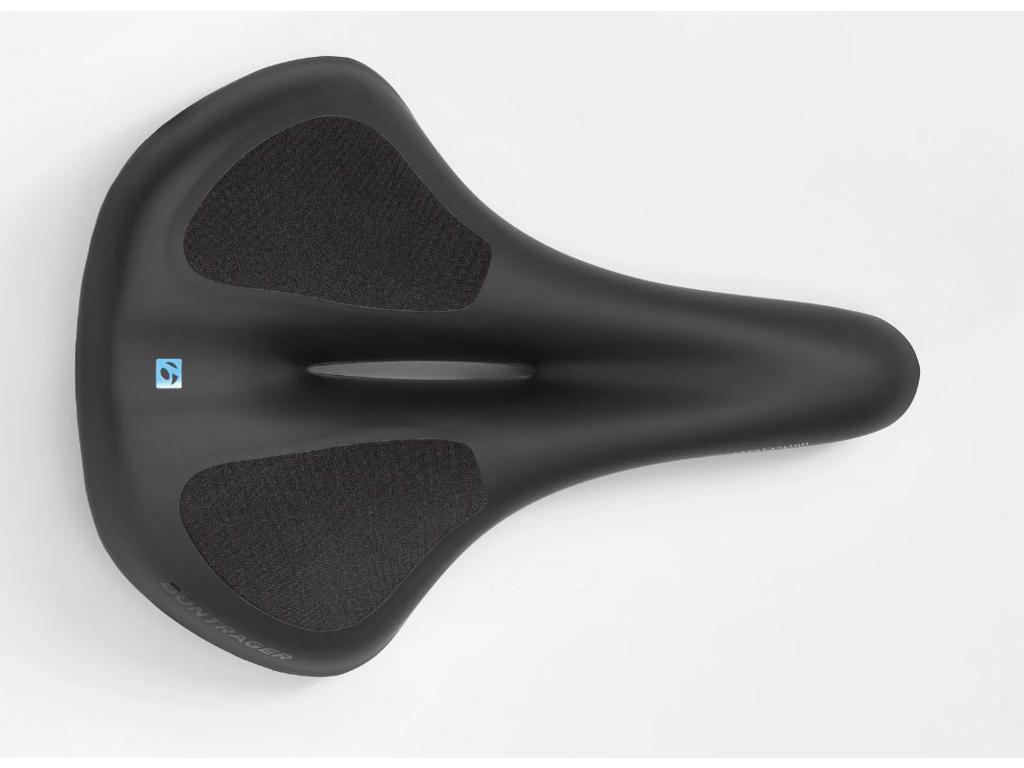 Bontrager Fluid - Sadel Urban - 280 x 205/225 mm - Sort