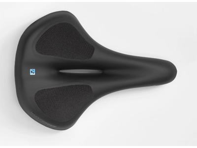 Bontrager Fluid - Sadel Urban - 280 x 205/225 mm - Sort