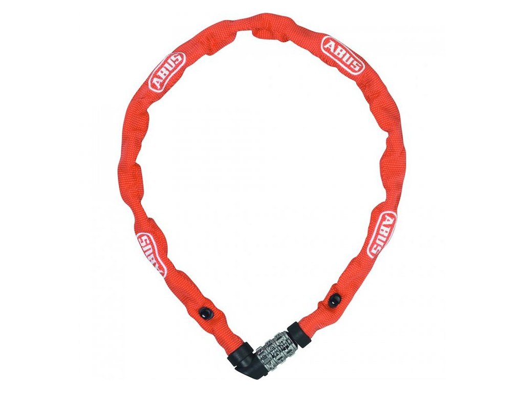 Abus kædelås med kode web 1200 110 cm orange Abus kædelås med kode web 1200 110 cm orange