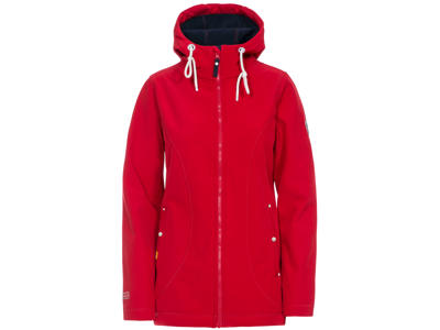 Trespass Kinsley - Dame Softshell jakke- Rød - Str. S