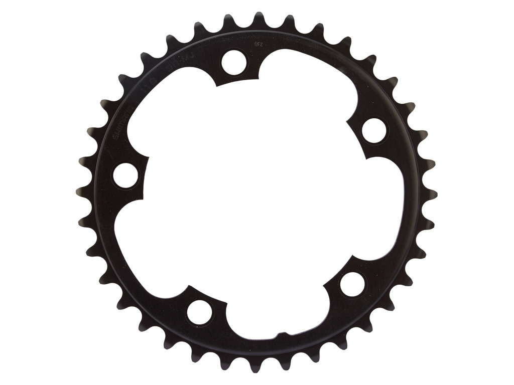 Shimano - 36 tands klinge Road - BCD110 - Sort - FC-RS500