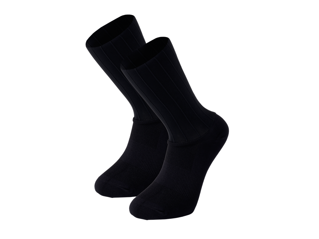 Pathtaker Aero strømper - Cykelstrømper - Sort - Str. 37-41