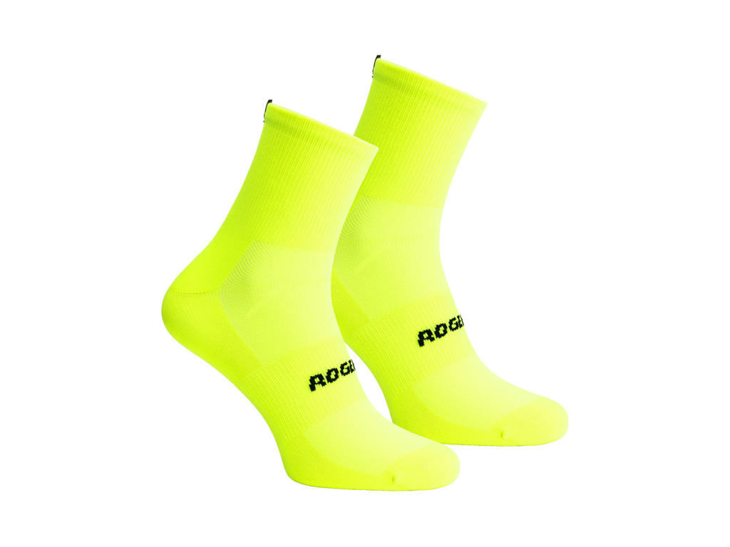 Rogelli Essential - Strømper 2 pak - Coolmax - Gul - Str. 36-39