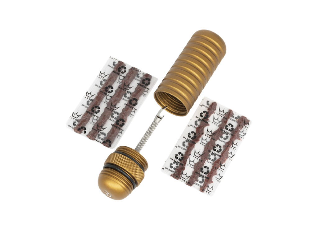Peatys Holeshot Tubeless Plugger Kit Bourbon
