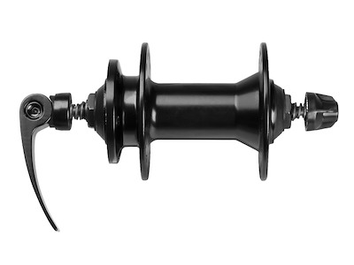 FORCE fornav Disc 6 bolt med forseglede lejer Quick release og 36 eger huller - Sort