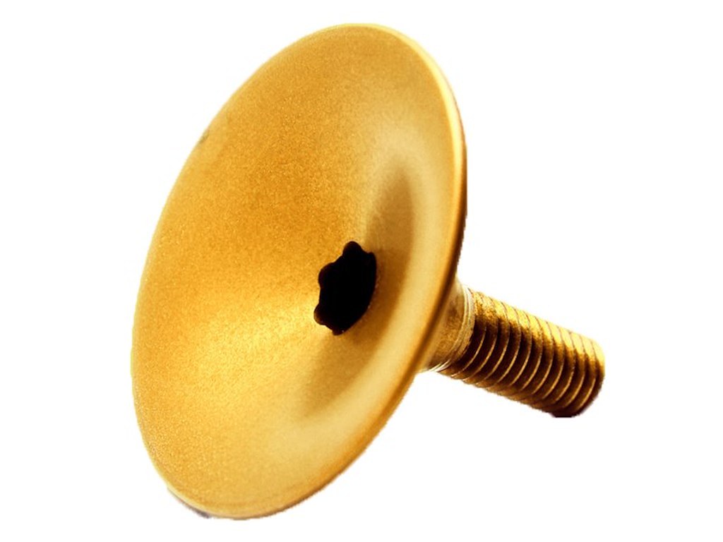 AbsoluteBlack letvægts Top Cap Guld