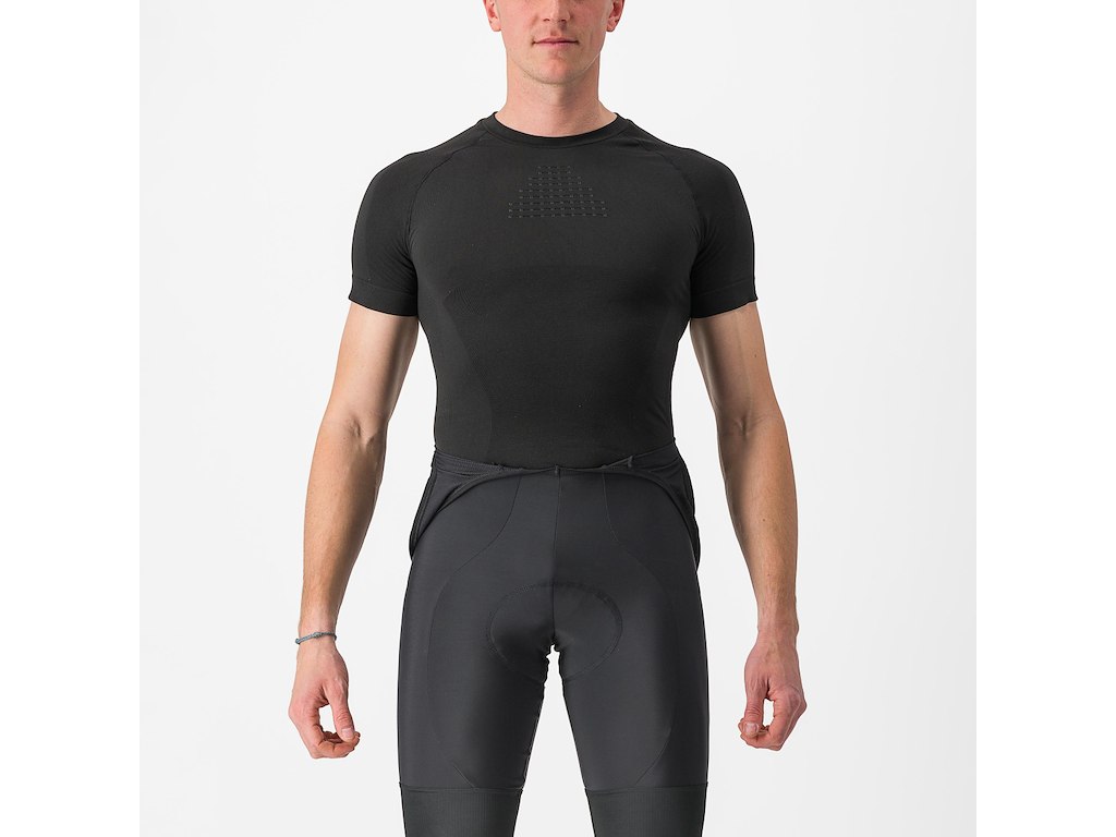 Castelli Core Seamless Baselayer SS - Svedundertrøje - Korte ærmer - Sort - Str. L/XL