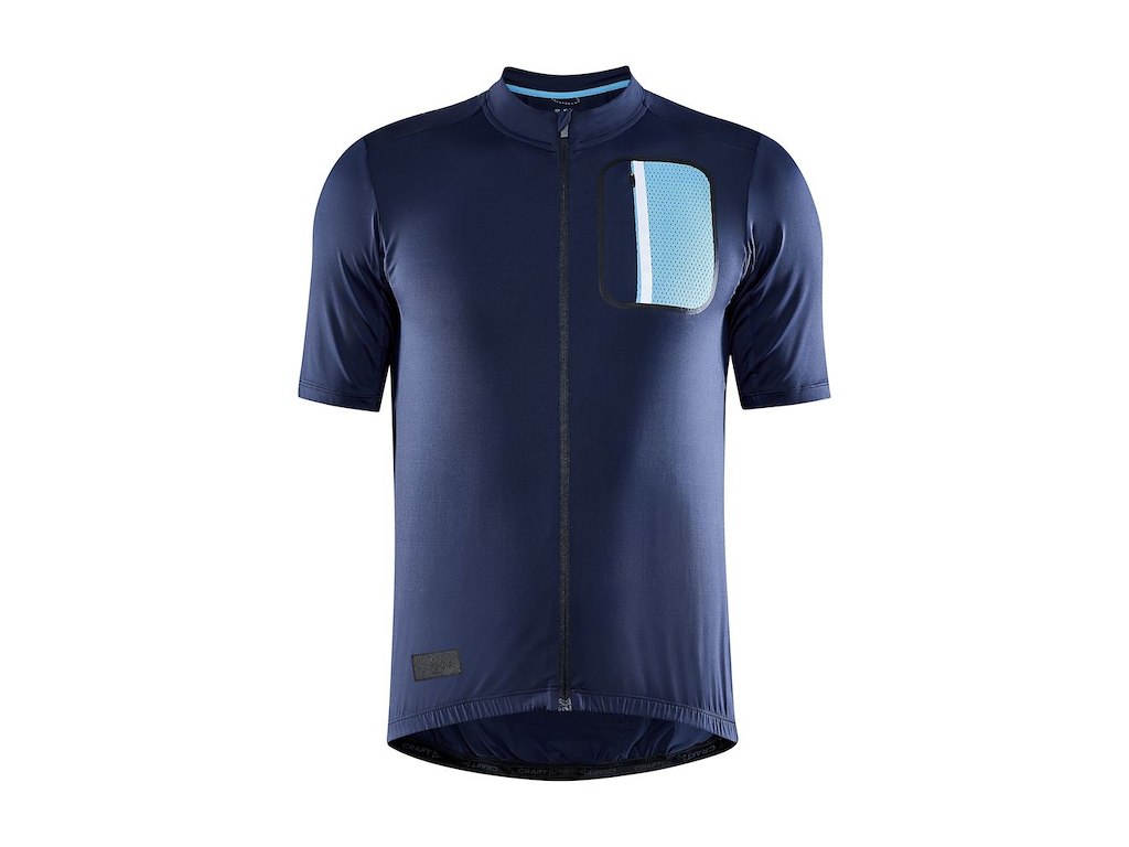 Craft ADV Offroad Jersey - Korte ærmer - Herre - Mørkeblå - Str. S