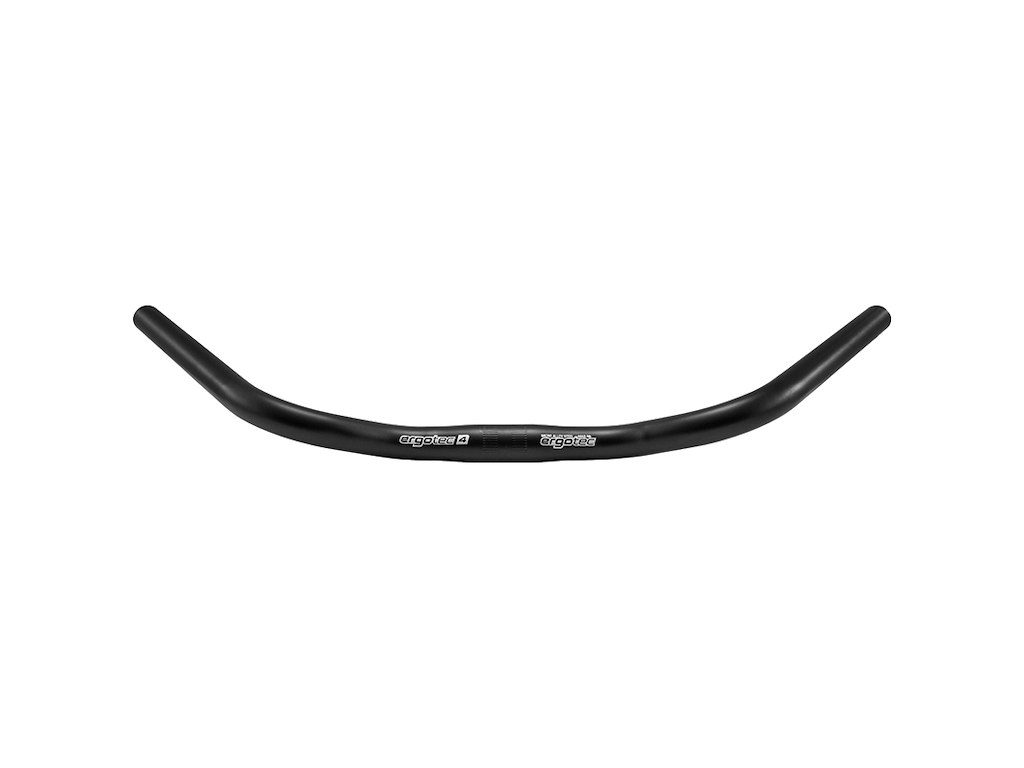 Ergotec Trekking Riser Bar 35 alu ø25,4mm 590mm brem - Safety level 2 - Sort