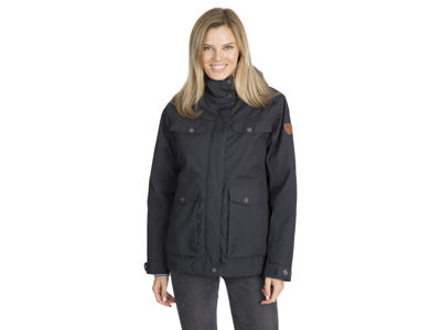 Trespass Devoted - Vandtæt foret jakke dame - Mørk grå 