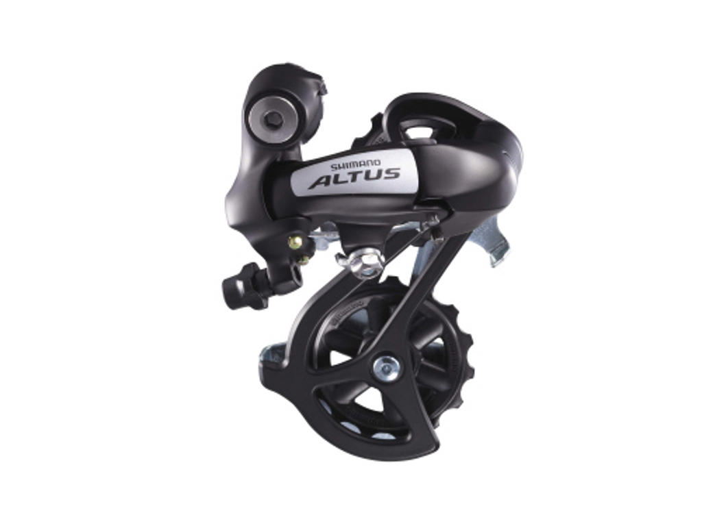 Shimano Altus - Bagskifter 3 x 7 gear eller 3 x 8 gear Sort