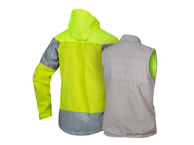 Endura Luminite 3 i 1 Jakke II Gul str M