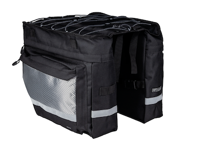 FORCE Noem Taske til Bagagebære - 2x10 Liter - Sort 