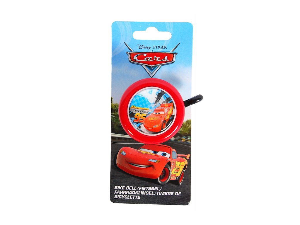 Volare Disney Biler Ringeklokke - Rød Volare Disney Biler Ringeklokke - Rød