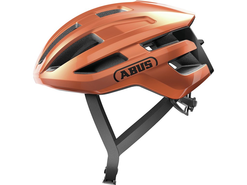 Abus Powerdome Cykelhjelm Goldfish Orange (Hjelmstørrelse: 57-61 cm)