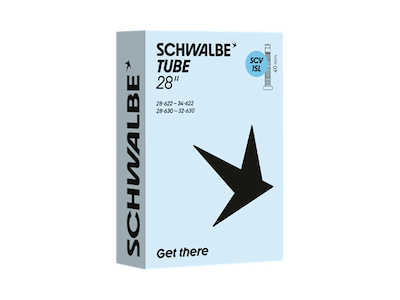 Schwalbe slange 700c/28" (28/34-622/630) med 40mm lang SCV Clik ventil SCV15L
