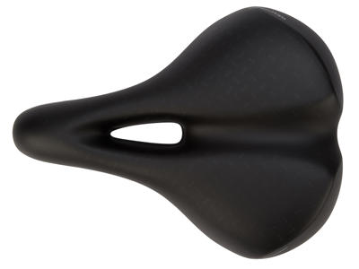 Sadel Tioga model Urbani Aura Sort med gel