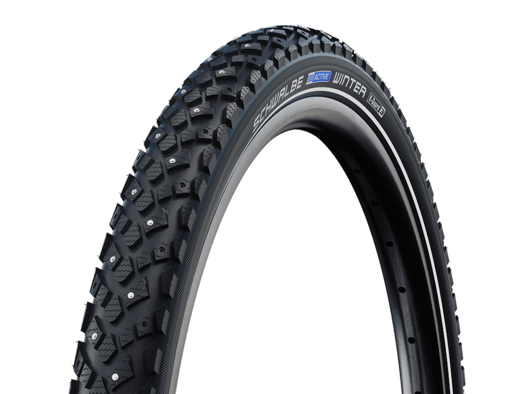 Schwalbe Marathon Winter pigdæk - tråddæk - 27,5x2,00 (50-584) - med 104 pigge