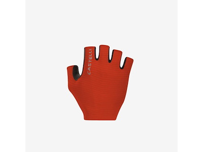 Castelli Espresso Glove - Cykelhandsker - Korte Fingre - Paprika - L
