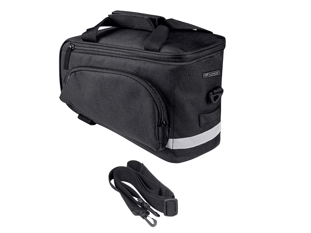 FORCE Slim Bud Taske til Bagagebære - 9 Liter - Sort FORCE Slim Bud Taske til Bagagebære - 9 Liter - Sort