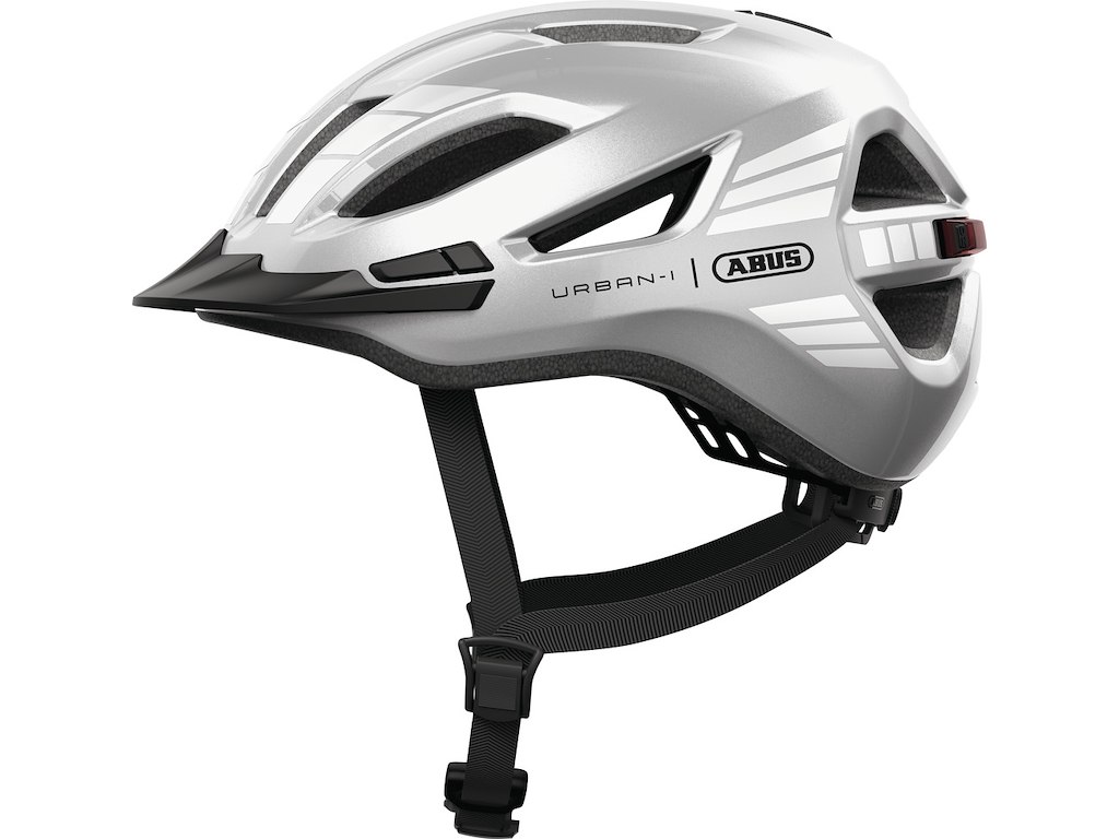 ABUS Urban-I 4.0 - Cykelhjelm - Signal Silver - S