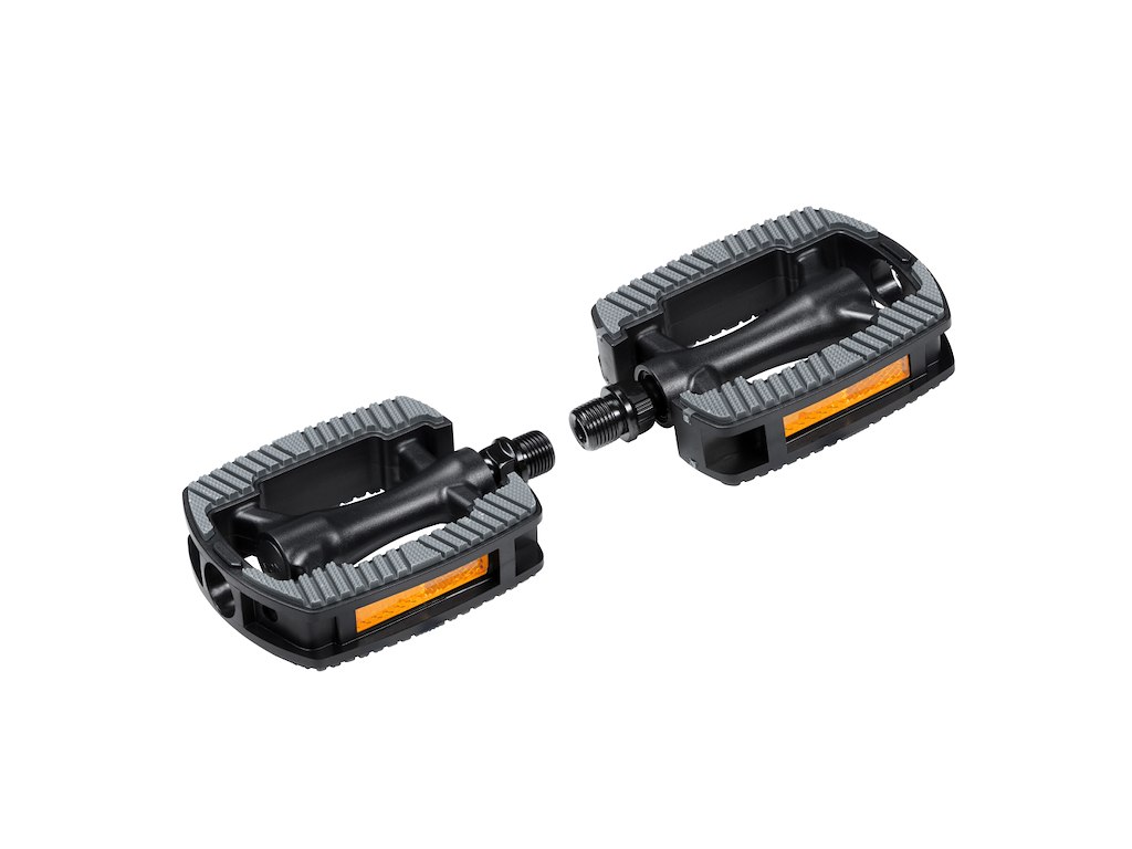 FORCE Bulk pedaler i plast - Sort