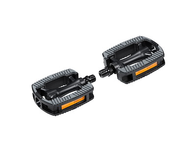 FORCE Bulk pedaler i plast - Sort