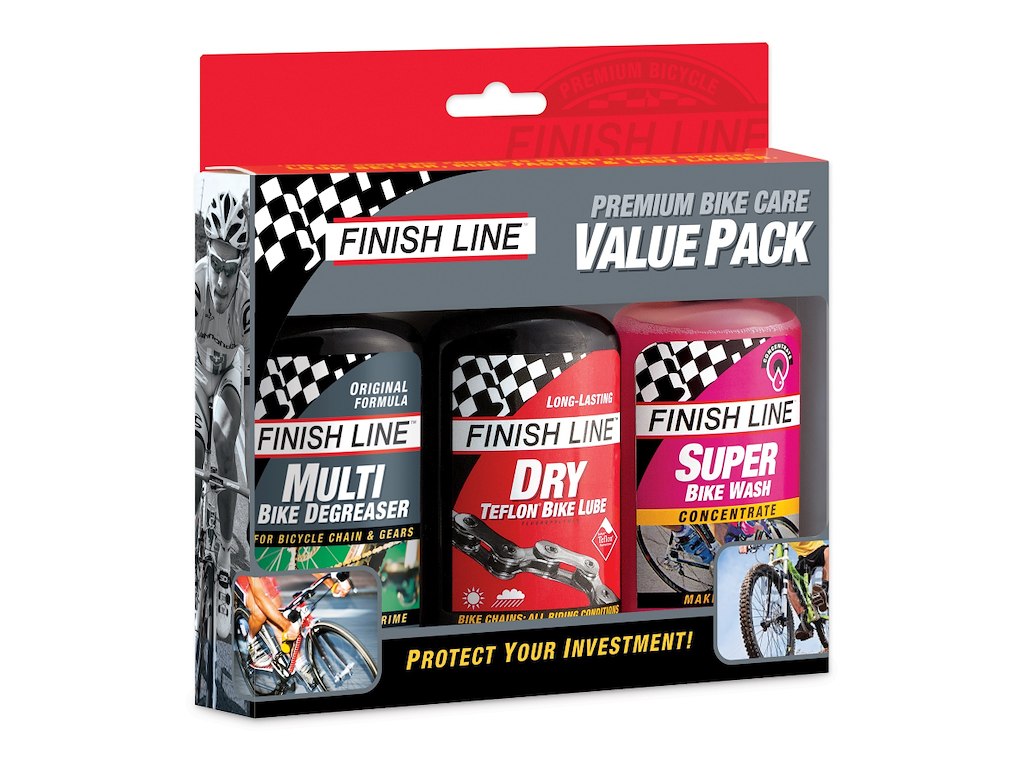 Finish Line Value Pack Premium Cykel Vedligeholdelses Pakke